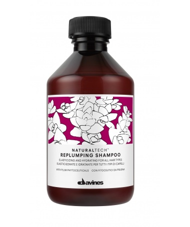 Naturaltech REPLUMPING - szampon nawilżający i uelastyczniający do wszystkich rodzajów włosów 250ml